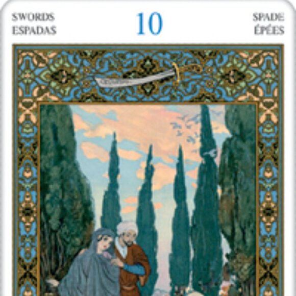 Tarot of the Thousand and One Nights, beginner deck cards and guidebook, gift - Picture 4 of 5